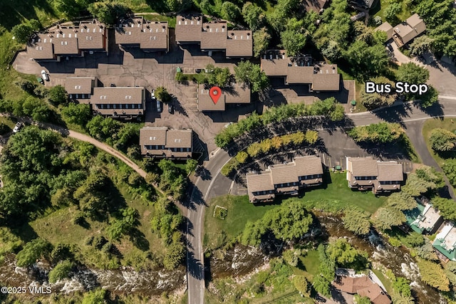 2540 Kinnikinnick Rd Unit G-2, Vail, CO 81657 - aerial overview of property's location with nearby suburban area