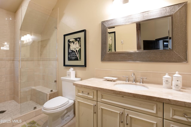 179 S Fairway Dr, Beaver Creek, CO 81620 - bathroom featuring vanity and a stall shower