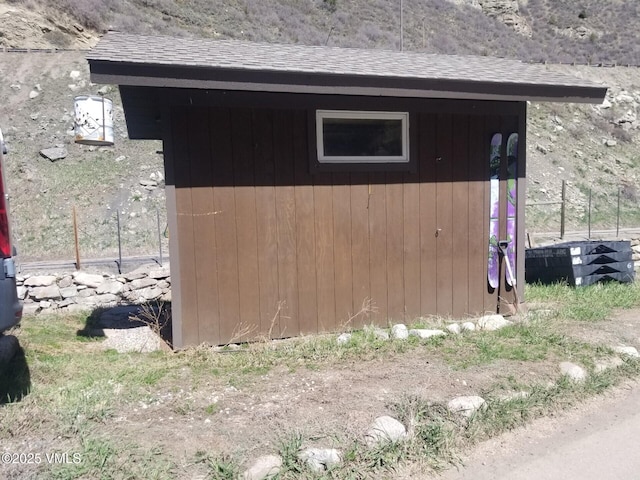 3105 Bellflower Dr, Vail, CO 81657 - view of outdoor structure featuring an outbuilding