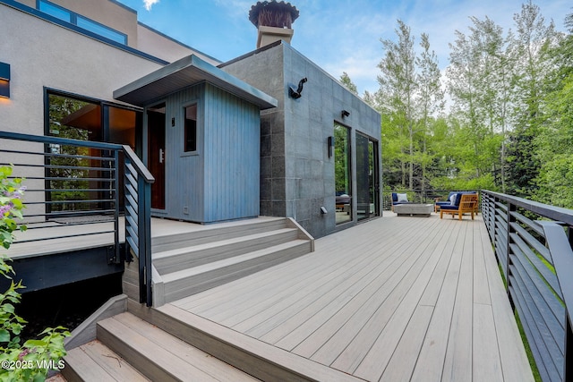 777 Potato Patch Dr Unit A, Vail, CO 81657 - view of deck