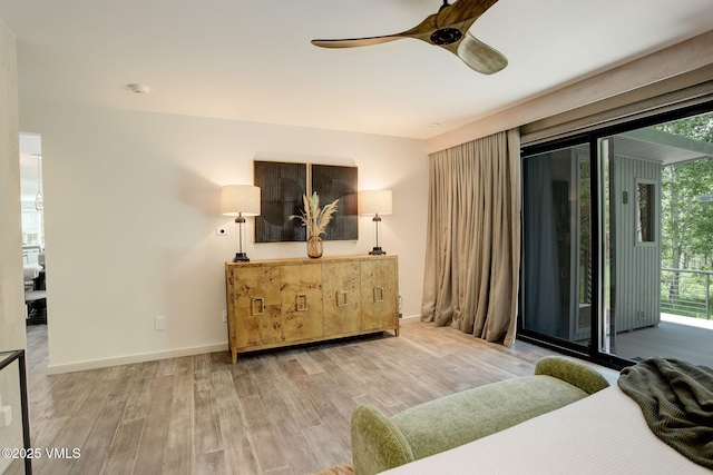 777 Potato Patch Dr Unit A, Vail, CO 81657 - living room with wood finished floors and a ceiling fan