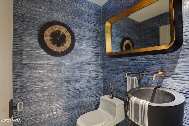 777 Potato Patch Dr Unit A, Vail, CO 81657 - half bathroom with toilet