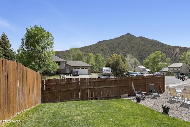 443 Porphyry Rd Unit F, Gypsum, CO 81637 - view of yard featuring a mountain view