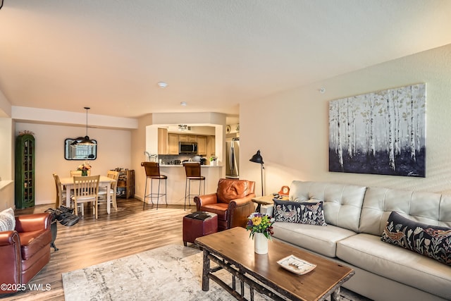 55 River Pines Ct Unit A204, Edwards, CO 81632 - living area featuring light wood-style flooring