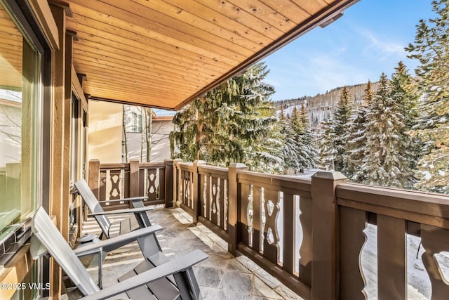 103 Willow Pl Unit 301, Vail, CO 81657 - snow covered back of property with a mountain view