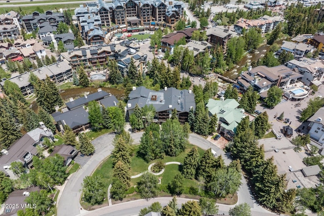 103 Willow Pl Unit 301, Vail, CO 81657 - aerial view of property and surrounding area featuring nearby suburban area