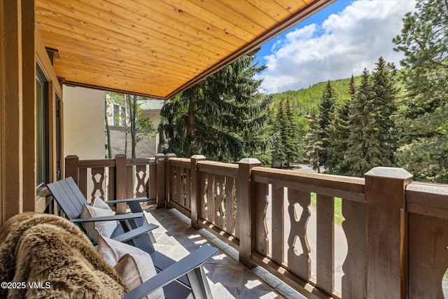 103 Willow Pl Unit 301, Vail, CO 81657 - balcony with a view of trees