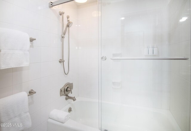120 Offerson Rd Unit 6140, Beaver Creek, CO 81620 - bathroom featuring combined bath / shower with glass door