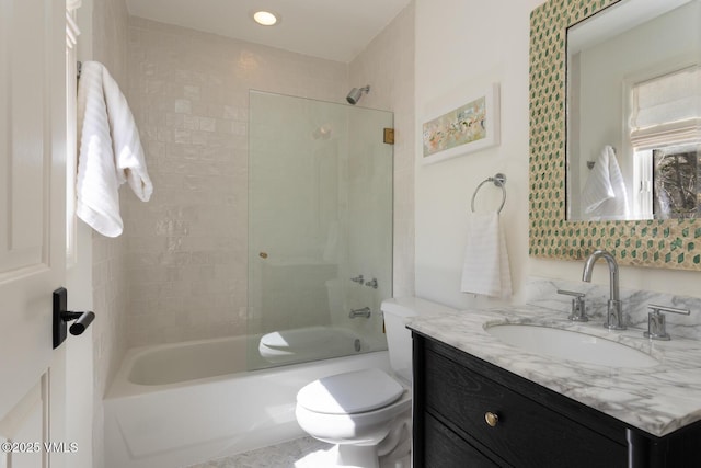 971 Winslow Rd, Edwards, CO 81632 - full bath with toilet, vanity, and bathing tub / shower combination
