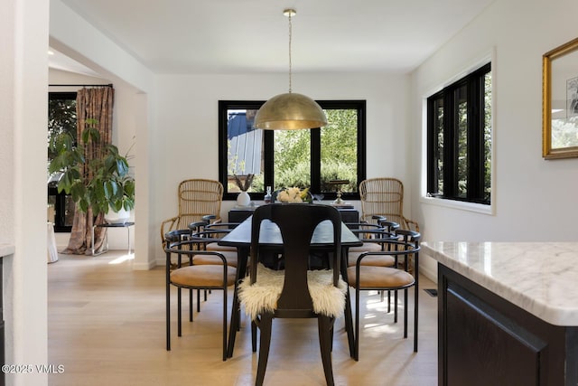 971 Winslow Rd, Edwards, CO 81632 - dining room with light wood-style flooring