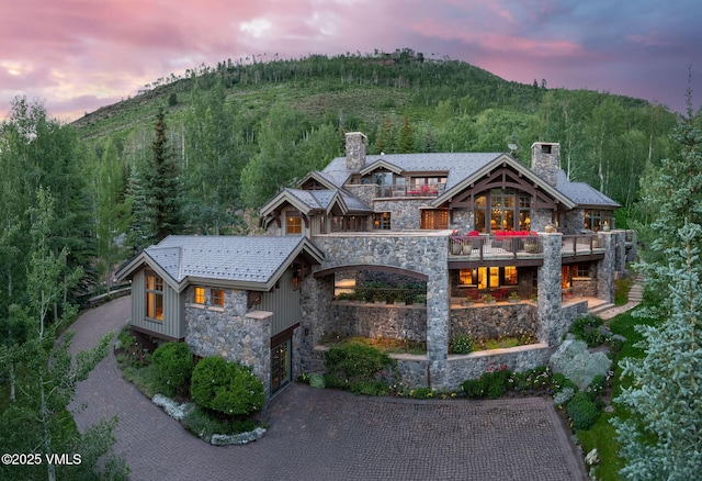 780 Potato Patch Dr, Vail, CO 81657 - view of subject property featuring a forest