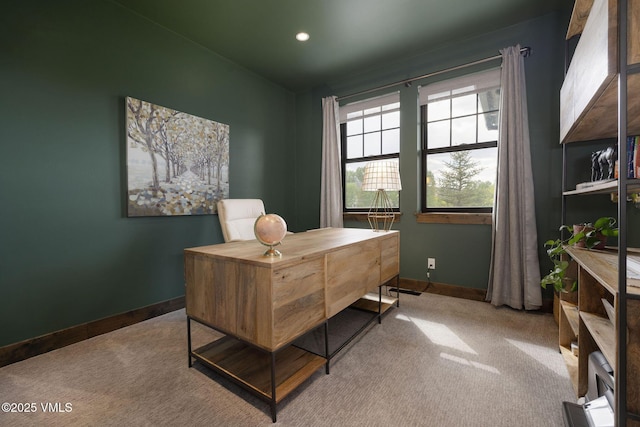 4 E Dewey Park, Eagle, CO 81631 - carpeted office featuring baseboards and recessed lighting