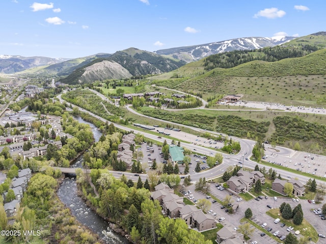 1061 W Beaver Creek Blvd Unit F101, Avon, CO 81620 - aerial view of property's location featuring mountains