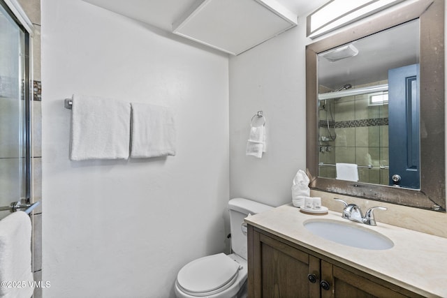 1061 W Beaver Creek Blvd Unit F101, Avon, CO 81620 - full bath with vanity, toilet, and an enclosed shower