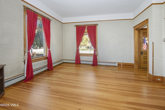 409 Washington St, Eagle, CO 81631 - unfurnished room featuring light wood-type flooring and baseboards