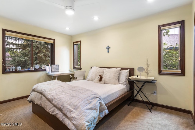 103 Meile Ln, Edwards, CO 81632 - carpeted bedroom featuring baseboards and recessed lighting