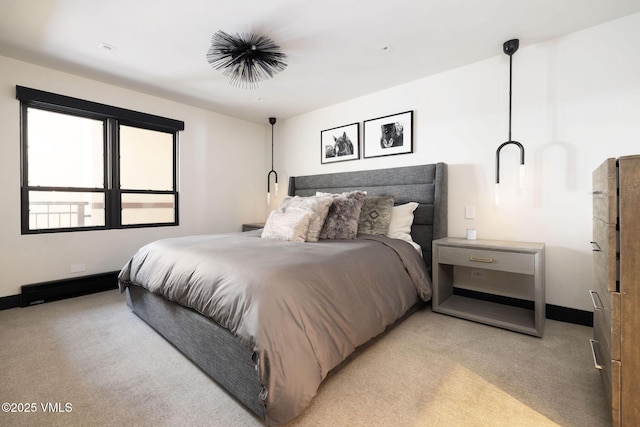 684 W Lionshead Cir Unit 304, Vail, CO 81657 - bedroom with light colored carpet and baseboards