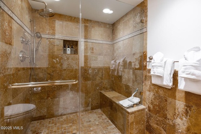 380 E Lionshead Cir Unit 160, Vail, CO 81657 - full bathroom featuring a shower stall