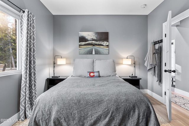 408 El Lobo Ln, Fairplay, CO 80440 - bedroom featuring wood finished floors and baseboards