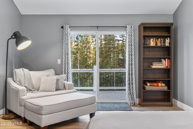 408 El Lobo Ln, Fairplay, CO 80440 - sitting room with wood finished floors