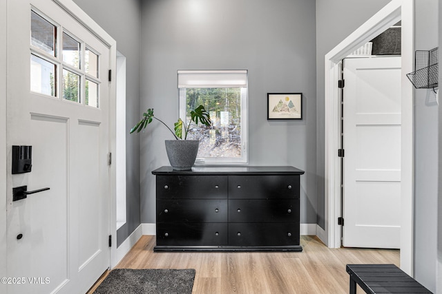 408 El Lobo Ln, Fairplay, CO 80440 - entrance foyer featuring light wood-style floors and healthy amount of natural light