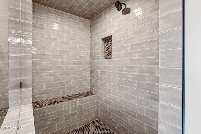 408 El Lobo Ln, Fairplay, CO 80440 - full bath featuring tiled shower