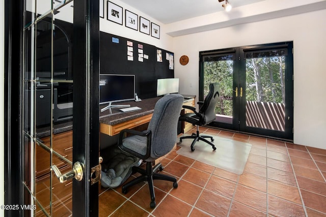 670 Winslow Rd, Edwards, CO 81632 - view of tiled office
