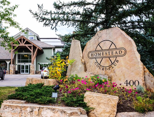 1000 Homestead Dr Unit 30, Edwards, CO 81632 - view of community / neighborhood sign