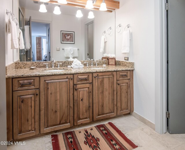 311 Offerson Rd Unit 329, Beaver Creek, CO 81620 - full bath with double vanity and baseboards
