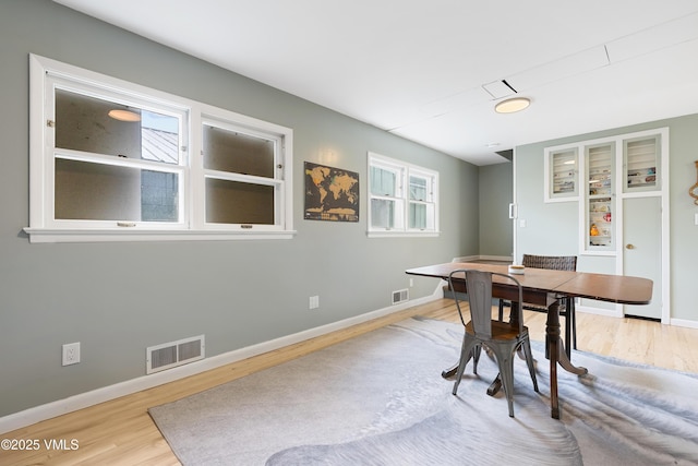 618 W Chestnut St, Leadville, CO 80461 - dining space featuring wood finished floors and baseboards