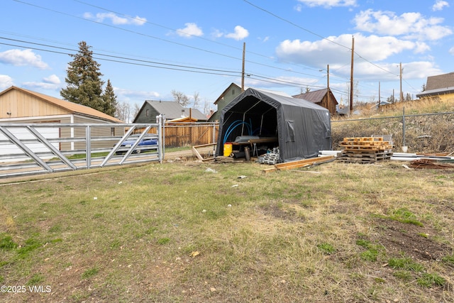 618 W Chestnut St, Leadville, CO 80461 - view of yard with an outbuilding and a shed