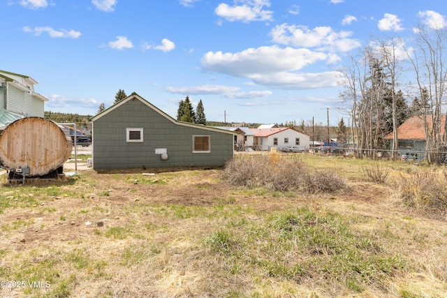 618 W Chestnut St, Leadville, CO 80461 - view of yard featuring fence
