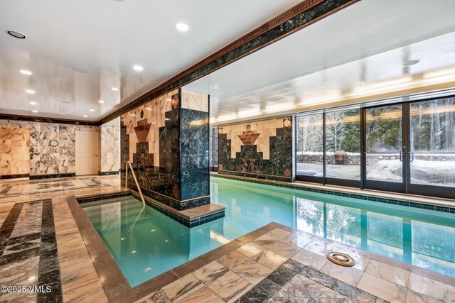 view of indoor pool