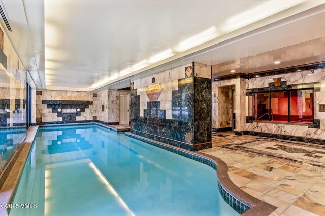 view of indoor pool