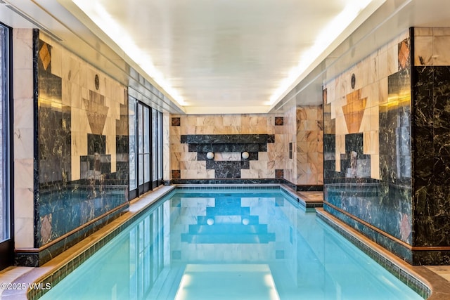 view of indoor pool