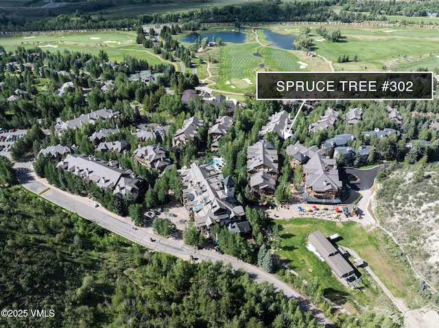627 Sawatch Dr Unit 302, Edwards, CO 81632 - aerial view of property's location featuring a large body of water, a golf club, and nearby suburban area