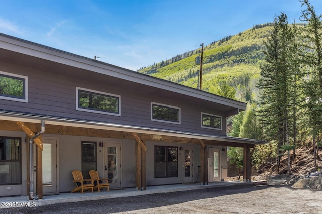 1552 Matterhorn Cir Unit 9, Vail, CO 81657 - back of property featuring a mountain view
