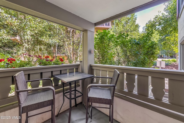 9 Vail Rd Unit 1J, Vail, CO 81657 - view of balcony