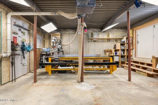 220 Singletree Rd, Edwards, CO 81632 - below grade area with a workshop area