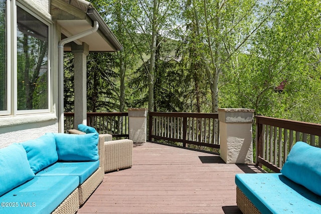 220 Singletree Rd, Edwards, CO 81632 - view of wooden terrace