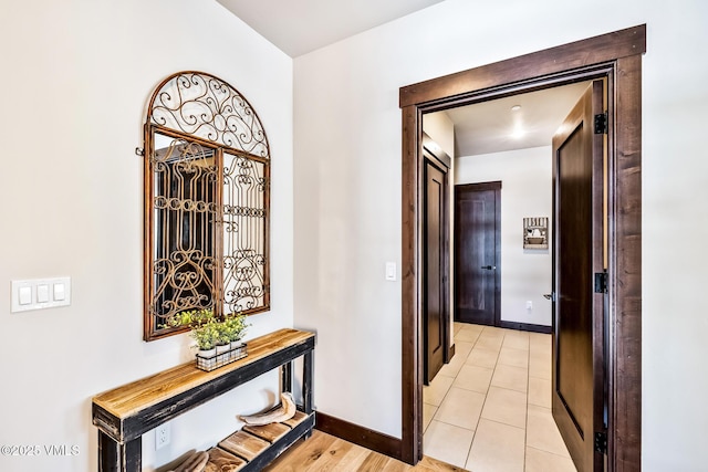 481 Hunters View Ln, Eagle, CO 81631 - hall featuring light tile patterned floors
