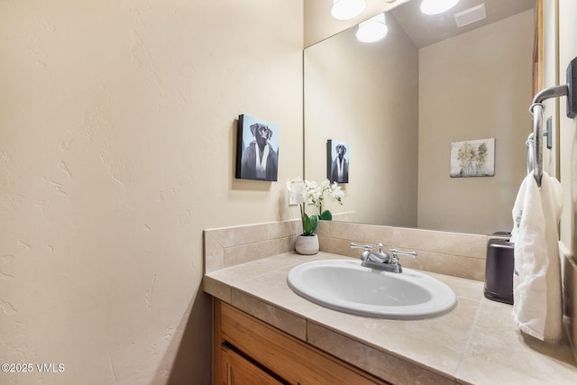 107 Lions Ln, Minturn, CO 81645 - bathroom featuring visible vents and vanity
