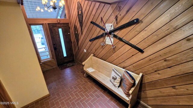 000149 Willis Pl Unit 140, Beaver Creek, CO 81620 - carpeted bedroom featuring wood walls and vaulted ceiling