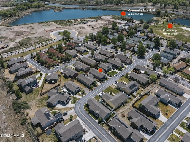 44 Salmon Loop, Gypsum, CO 81637 - aerial overview of property's location with a large body of water and nearby suburban area