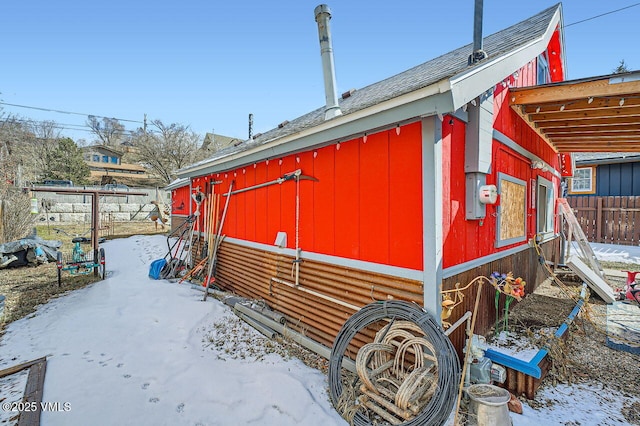 425 Howard St, Eagle, CO 81631 - view of snow covered property