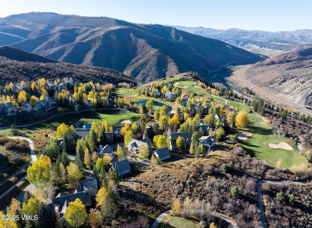 446 Kensington Dr, Edwards, CO 81632 - mountain view with a golf club and a large body of water