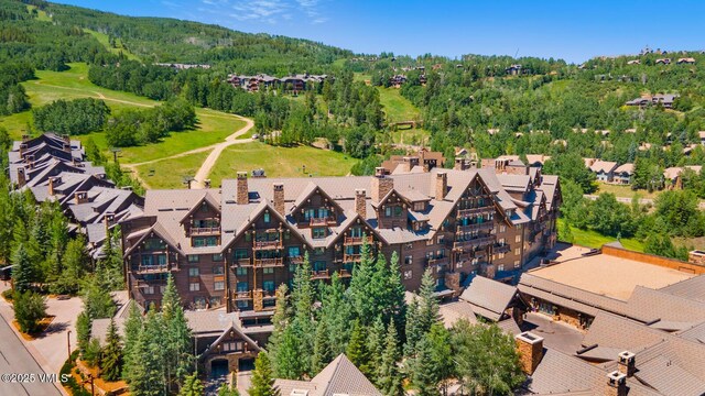130 Daybreak Rdg Unit Hs640, Avon, CO 81620 - aerial view of residential area with a forest