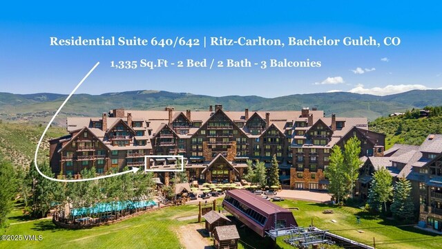 130 Daybreak Rdg Unit Hs640, Avon, CO 81620 - bird's eye view of mountains