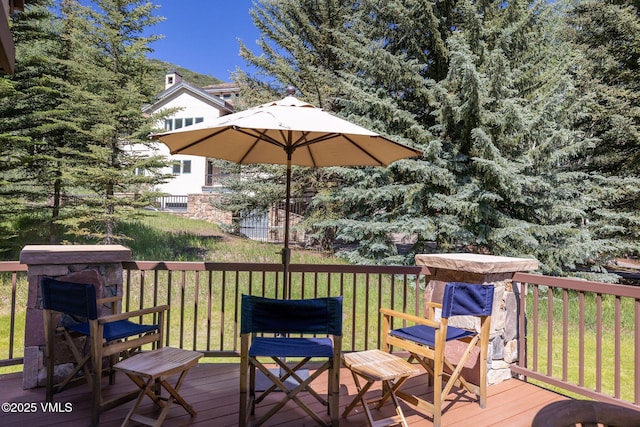 51 Hillside Ct W, Edwards, CO 81632 - deck with a lawn