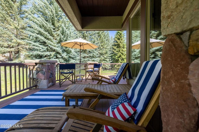 51 Hillside Ct W, Edwards, CO 81632 - view of wooden deck